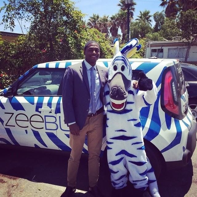 Brian Mays with the ZeeBlu agency team